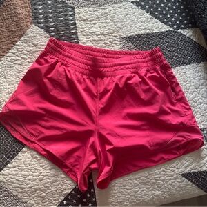 lululemon athletica Fuchsia Athletic Shorts